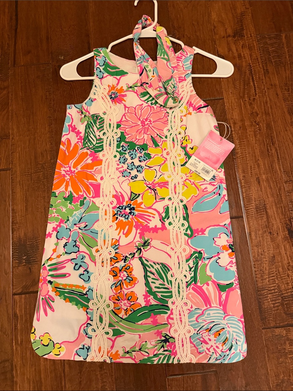 Lilly Pulitzer for Target Pink Multicolor Floral
Dress Girls Medium (7/8) NWT
